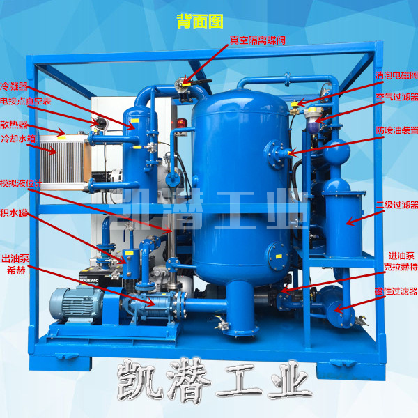 真空濾油機結構