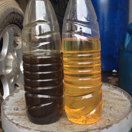 濾油機過濾后的油品
